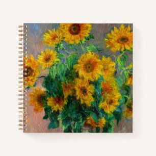 Carnet Les tournesols de Monet