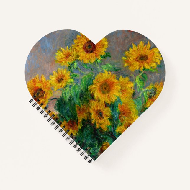 Carnet Les tournesols de Monet (Devant)