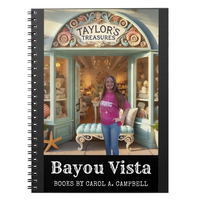 Carnet Les Trésors de Taylor – Collection Southern Psycho (Devant)