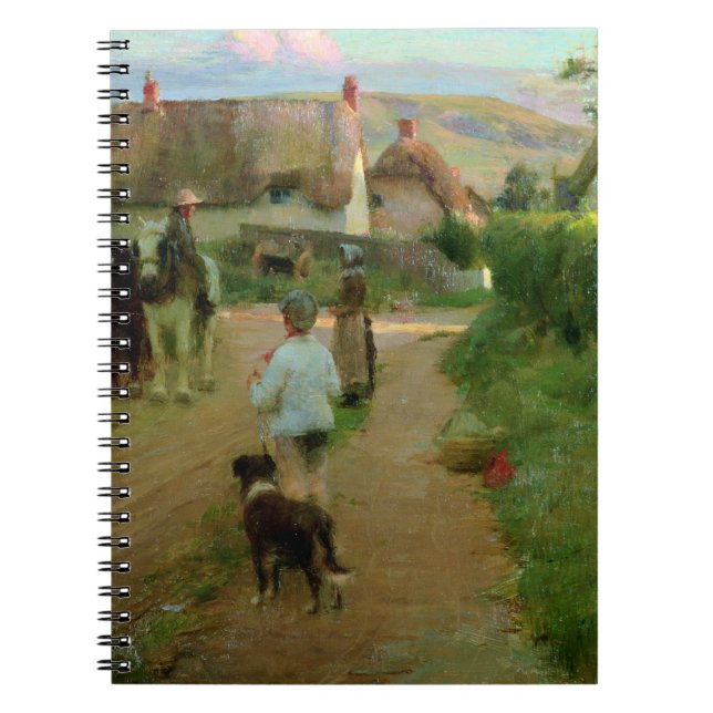 Carnet Les vagabonds, 1888 (huile sur la toile) (Devant)