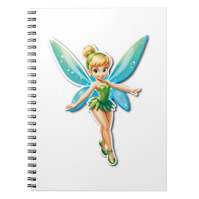 Carnet Les vœux d'anniversaire de Tinker Bell à l'aube (Devant)