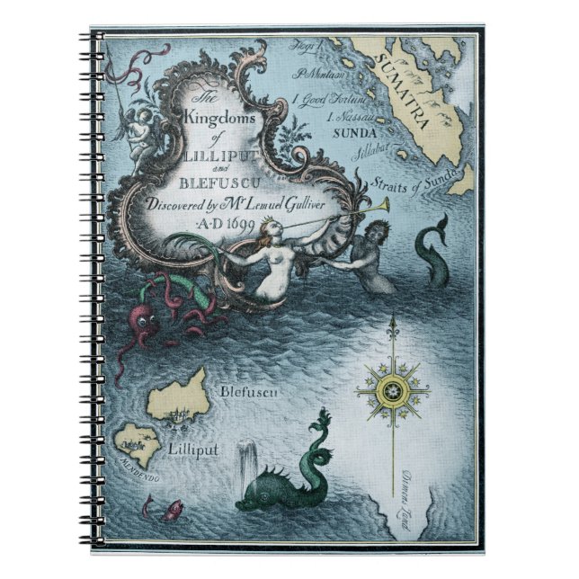 Carnet Les voyages de Gulliver par Jonathan Swift (Devant)