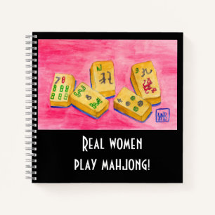 Carnet Les vraies femmes jouent au Mahjong