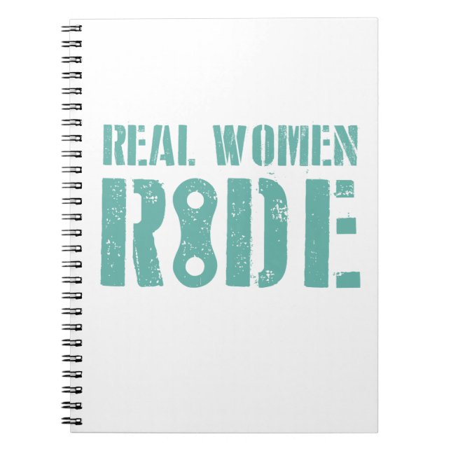 Carnet Les vraies femmes roulent (Devant)
