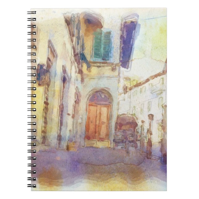 Carnet Les vues de Florence ont fait dans l'aquarelle (Devant)