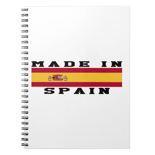 Carnet L'Espagne a fait dans les conceptions (Devant)