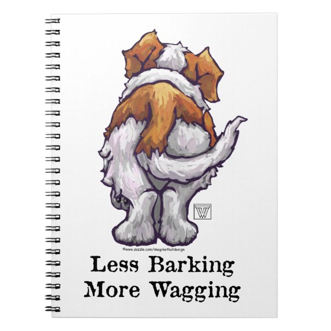 Carnet Less Barking, More Wagging (Devant)