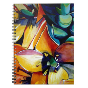 Carnet L'étoile jaune de Bethléem l'aquarelle de fleurs