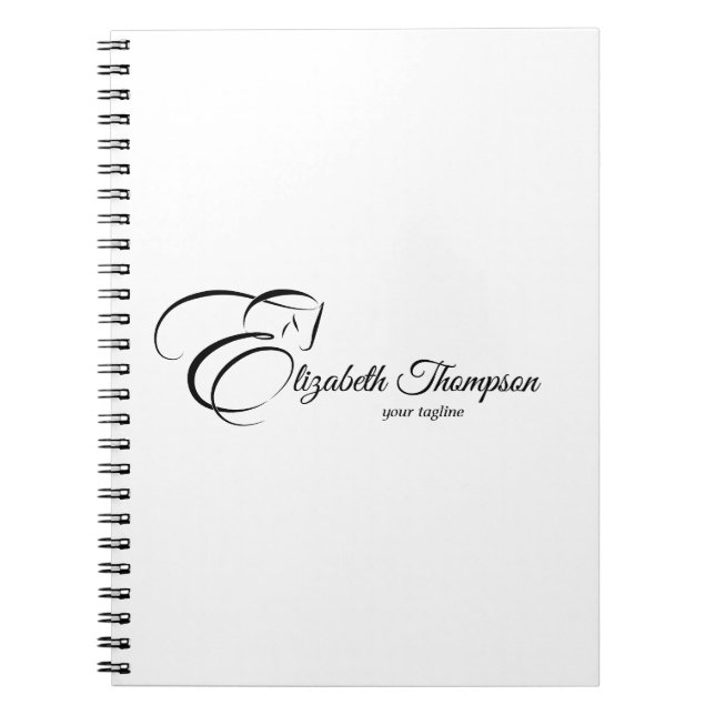 Carnet Lettre monogramme E Horse (Devant)