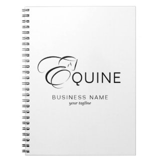 Carnet Lettre monogramme E Horse