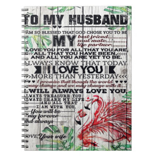 Carnet Lettre parfaite personnalisée   Lettre à mon mari