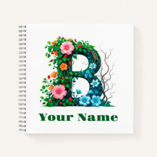 Carnet Lettre personnalisée B