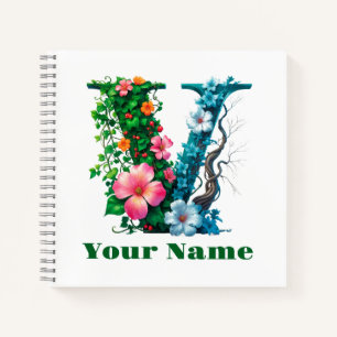 Carnet Lettre personnalisée V
