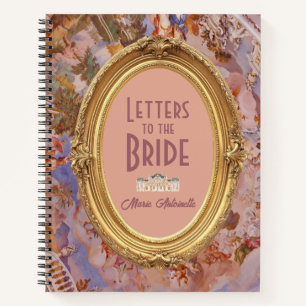 Carnet Lettres à la mariée Soft Renaissance Rococo