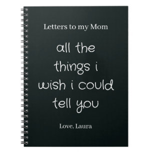 Carnet Lettres à ma Mère