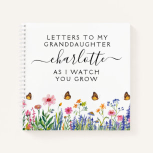 Carnet Lettres à ma petite-fille pendant que je vous rega