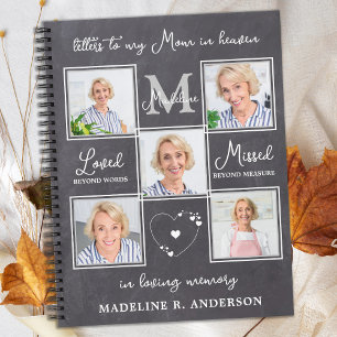 Carnet Lettres À Maman Dans Le Ciel Personnalisé 5 Photo