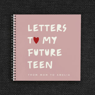 Carnet Lettres à mon ado futur – Souvenir personnalisé