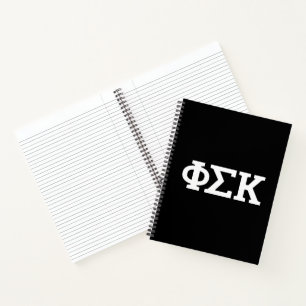 Carnet Lettres Phi Sigma Kappa