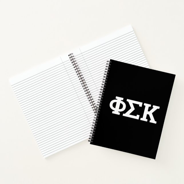Carnet Lettres Phi Sigma Kappa (Intérieur)