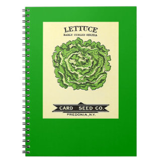 Carnet Lettuce Seeds Card Seed Company