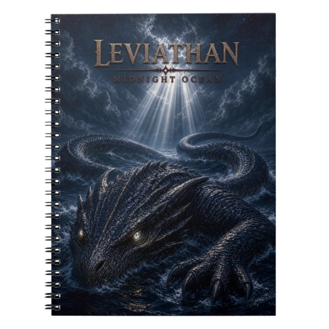Carnet Lévathan Cinéma de l'Océan de Minuit Sombre (Devant)