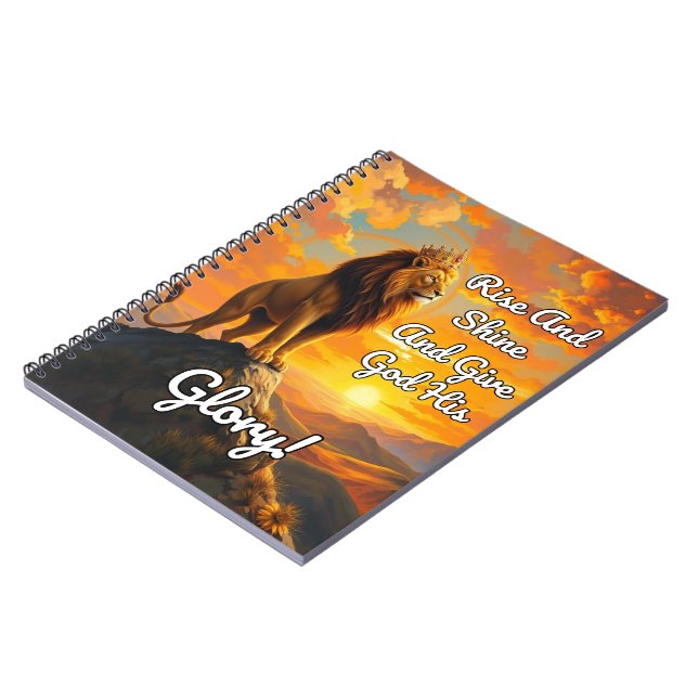 Carnet Lève-Toi Et Brille Et Donne Sa Gloire À Dieu ! Jou (Côté gauche)