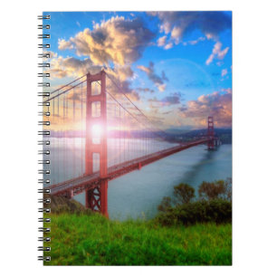 Carnet Lever de soleil de Golden Gate