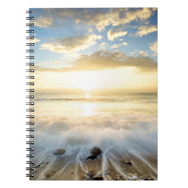 Carnet Lever de soleil d'or (Devant)