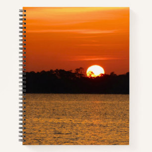 Carnet Lever de soleil sur la baie de Perdido