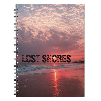 Carnet Lever du soleil personnalisé sur la plage de Lost 