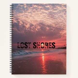 Carnet Lever du soleil personnalisé sur la plage de Lost 