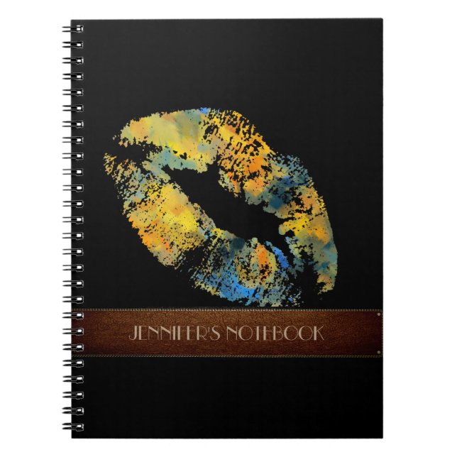 Carnet Lèvres élégantes #11 (Devant)