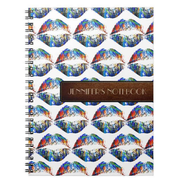 Carnet Lèvres élégantes #30 (Devant)