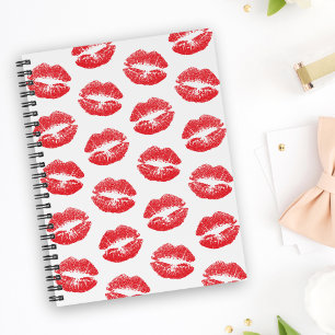 Carnet Lèvres Rouges, Motif De Lèvres, Rouge À Lèvres, Ba