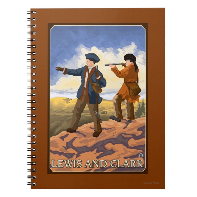 Carnet Lewis et Clark Explorer l'Ouest (Devant)