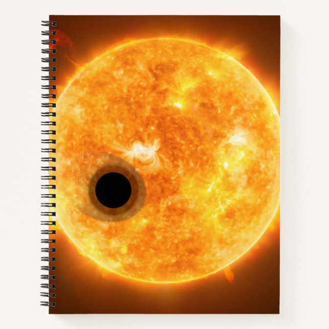 Carnet L'Exoplanet Wasp-107b Est Un Géant De Gaz (Devant)