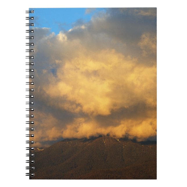 Carnet L'explosion du nuage du coucher du soleil (Devant)