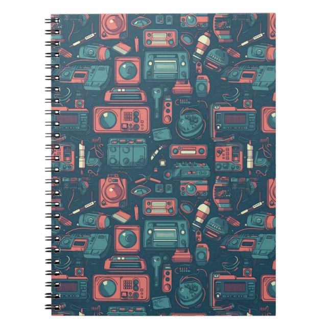 Carnet L'explosion du passé : la technologie des années 8 (Devant)