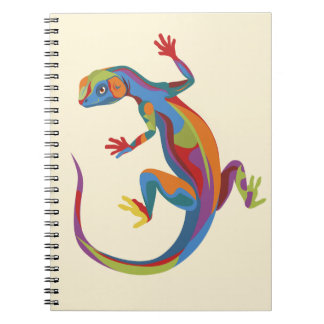 Carnet Lézard Peint