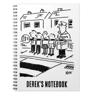 Carnet L'homme sucette utilise une sucette comme barrière