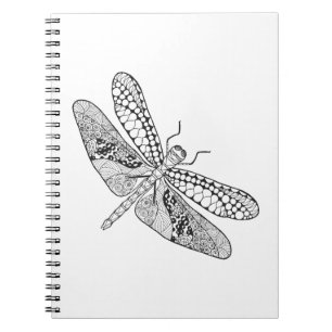 Carnet Libellule Zendoodle