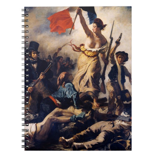Carnet Liberty Diriger Les Peintres Eugène Delacroix (Devant)