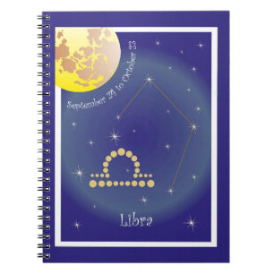 Carnet Libra 24 septembre au 23 octobre Notizheft