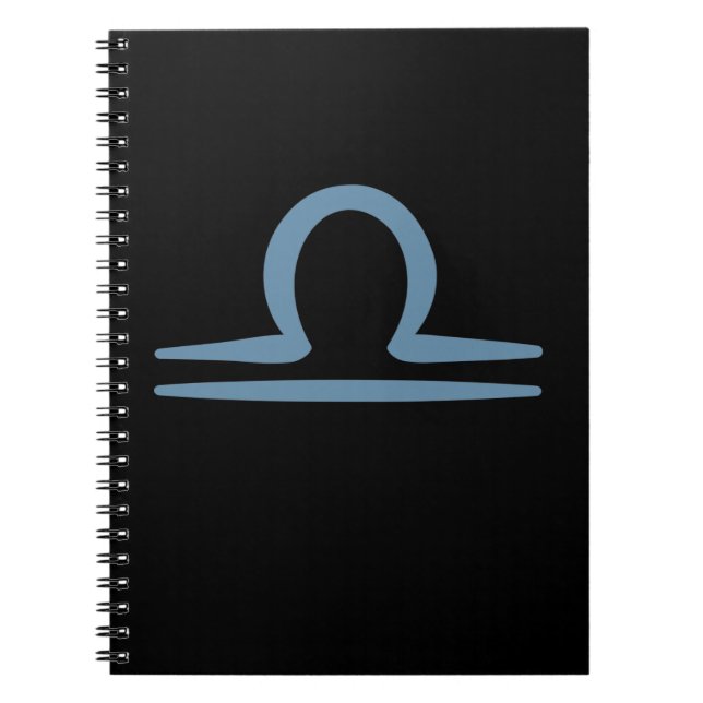 Carnet LIBRA Zodiaque Anniversaire Septembre Octobre Astr (Devant)