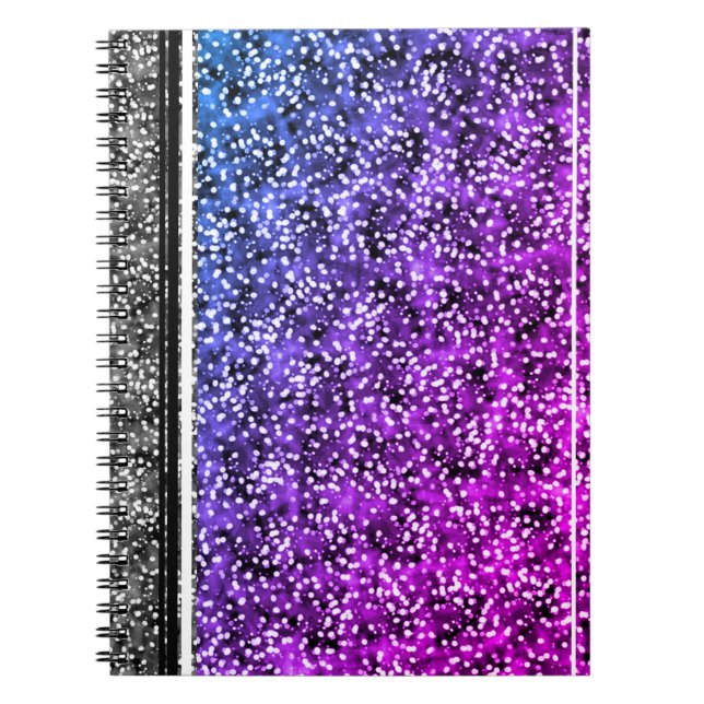 Carnet  Libreta con espiral de diseño abstracto. (Devant)