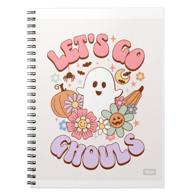 Carnet Libreta con espiral Halloween (Devant)