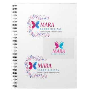 Carnet Libreta con espiral y diseño moderno