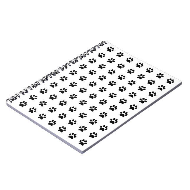 Carnet Libreta con patas de gato en espiral (Côté gauche)