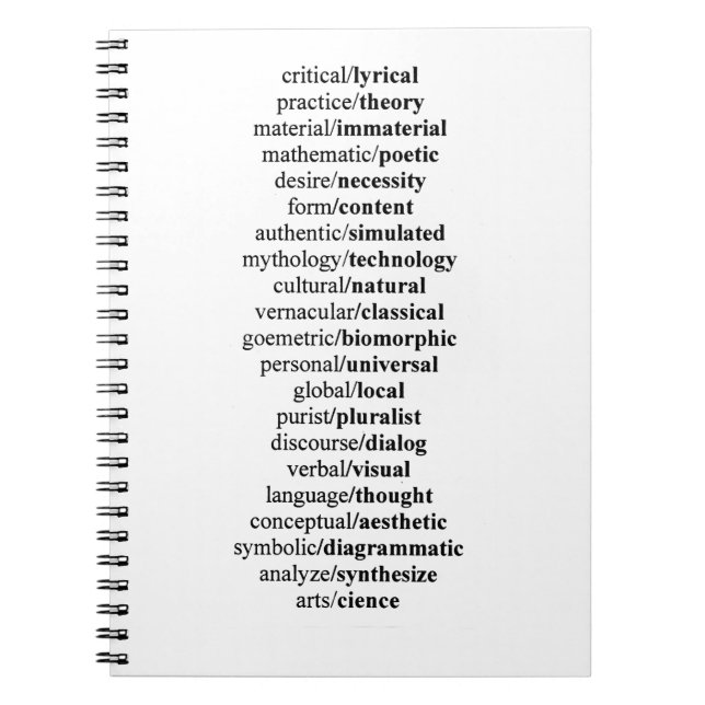 Carnet Libreta conceptos apuestos (Devant)